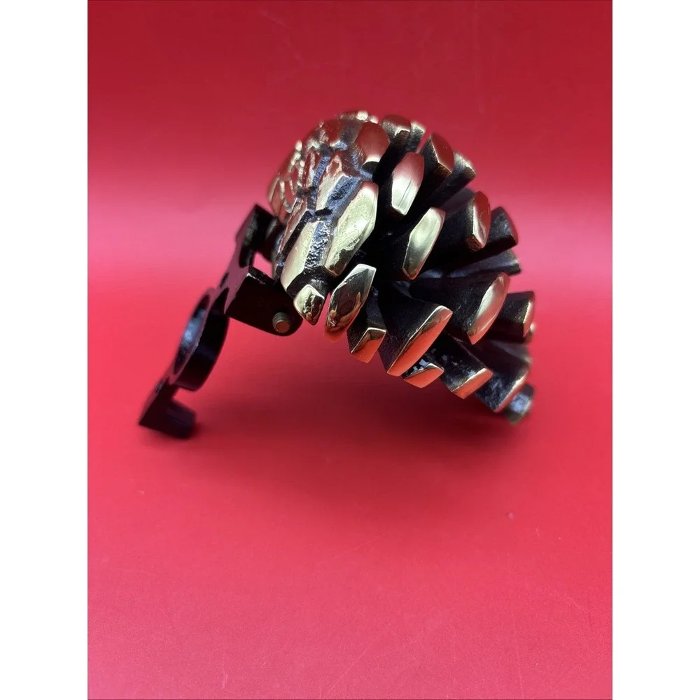 Michael Healy Pinecone Door Knocker, Brass 4